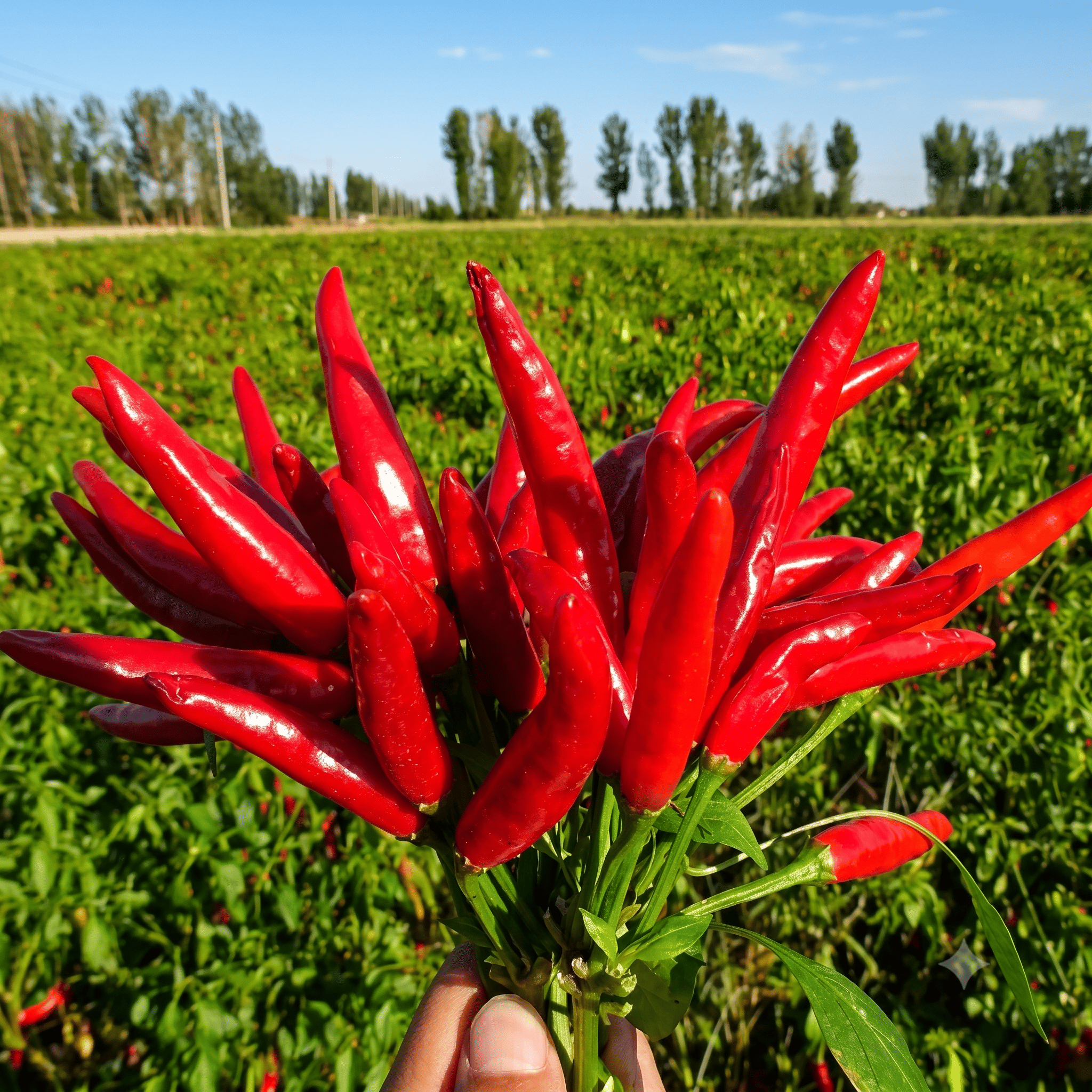 Hasil Panen Cabe Rawit Dompol